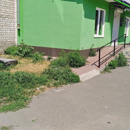 прибирання територіє ОСББ 27 липня 2019 року