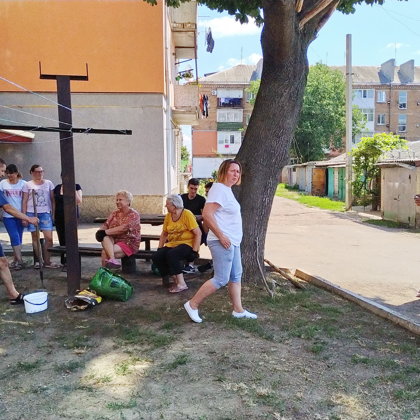 прибирання територіє ОСББ 27 липня 2019 року
